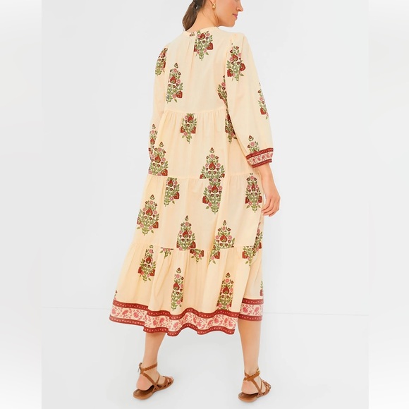 Tuckernuck Blush Chandelier Long Sleeve Salty Paloma Caftan - Picture 5 of 13